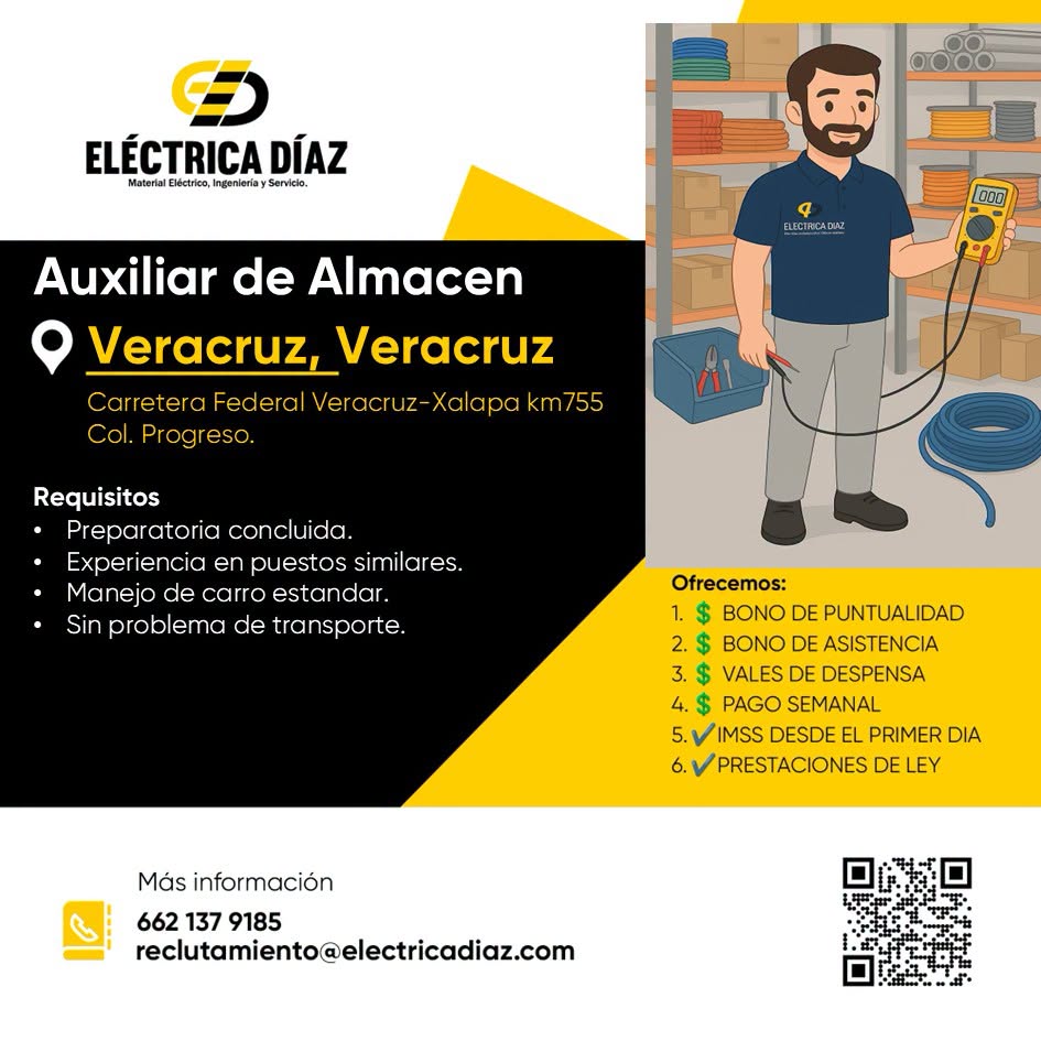 Auxiliar de Almacén