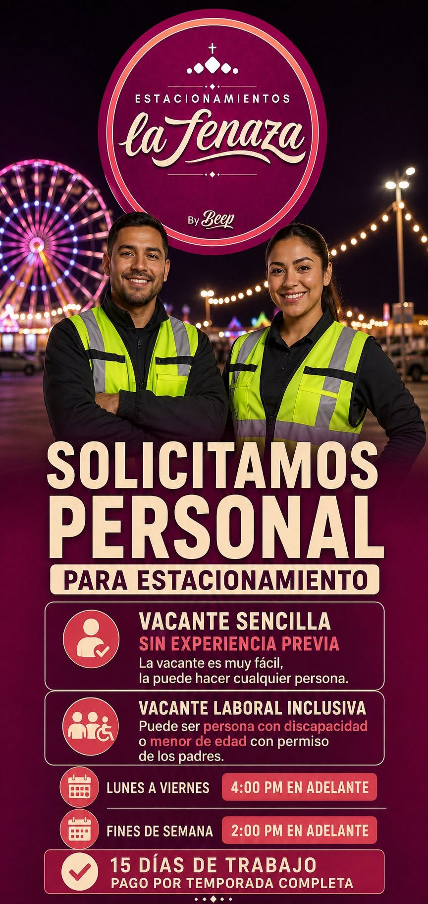 Apoyo en Estacionamiento