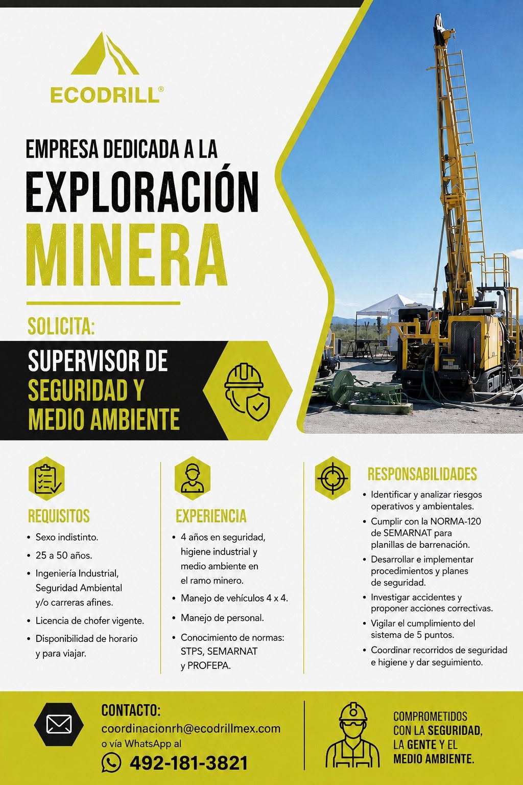 Vacante disponible