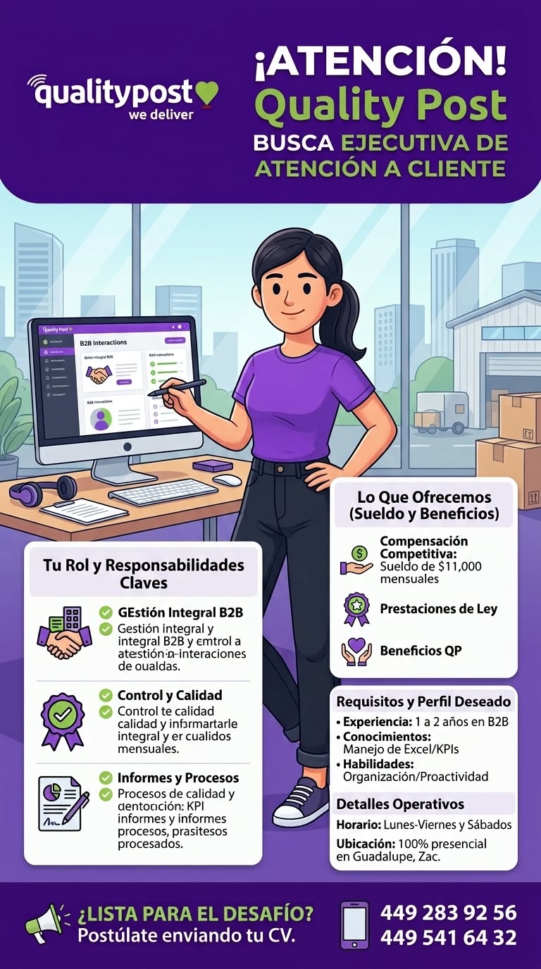 Ejecutiva de Atención a Cliente