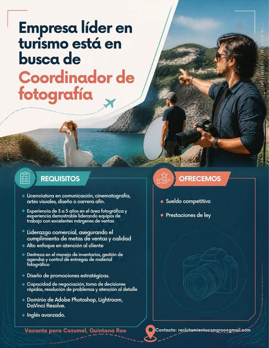 Coordinador de Fotografía