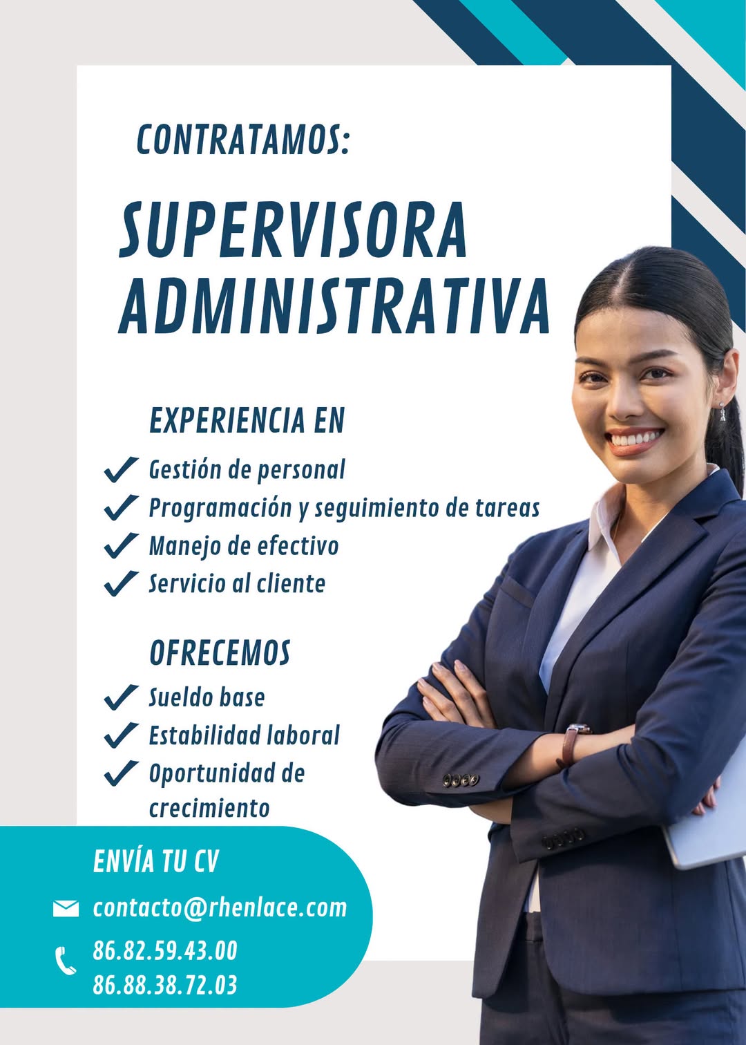 Supervisora Administrativa