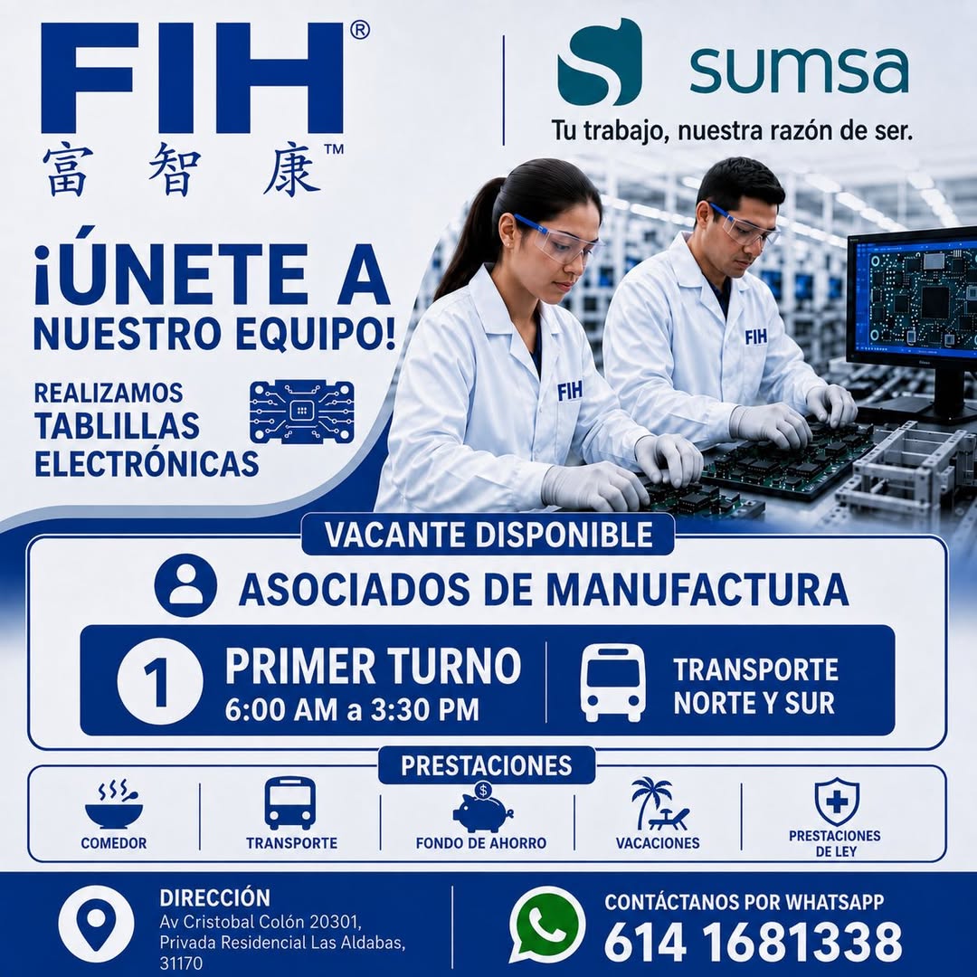 Asociado de Manufactura