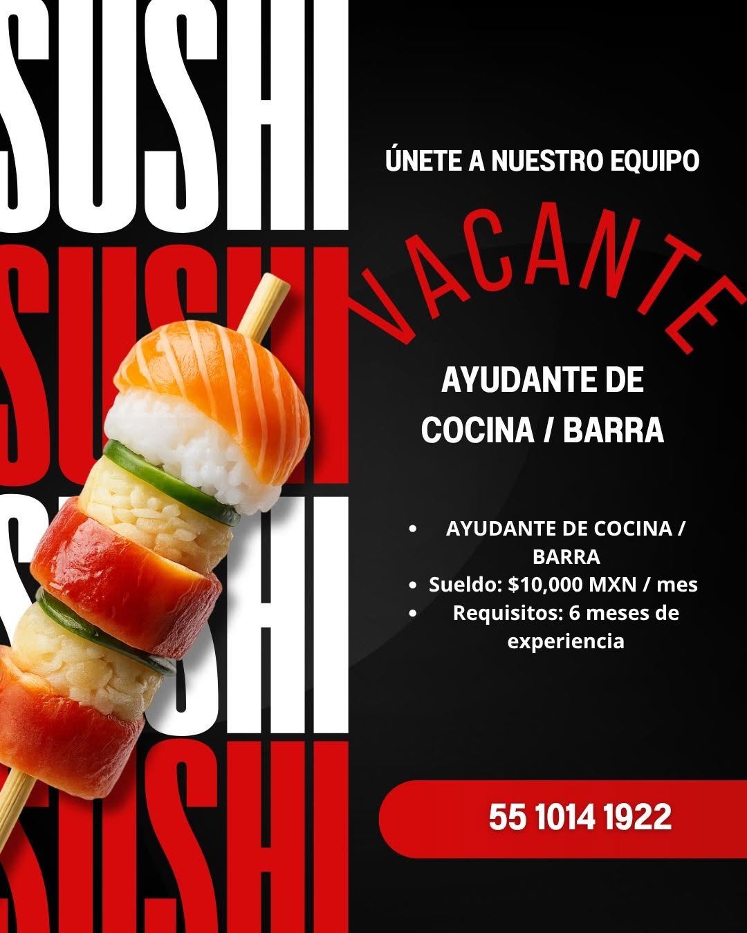 Ayudante de Cocina