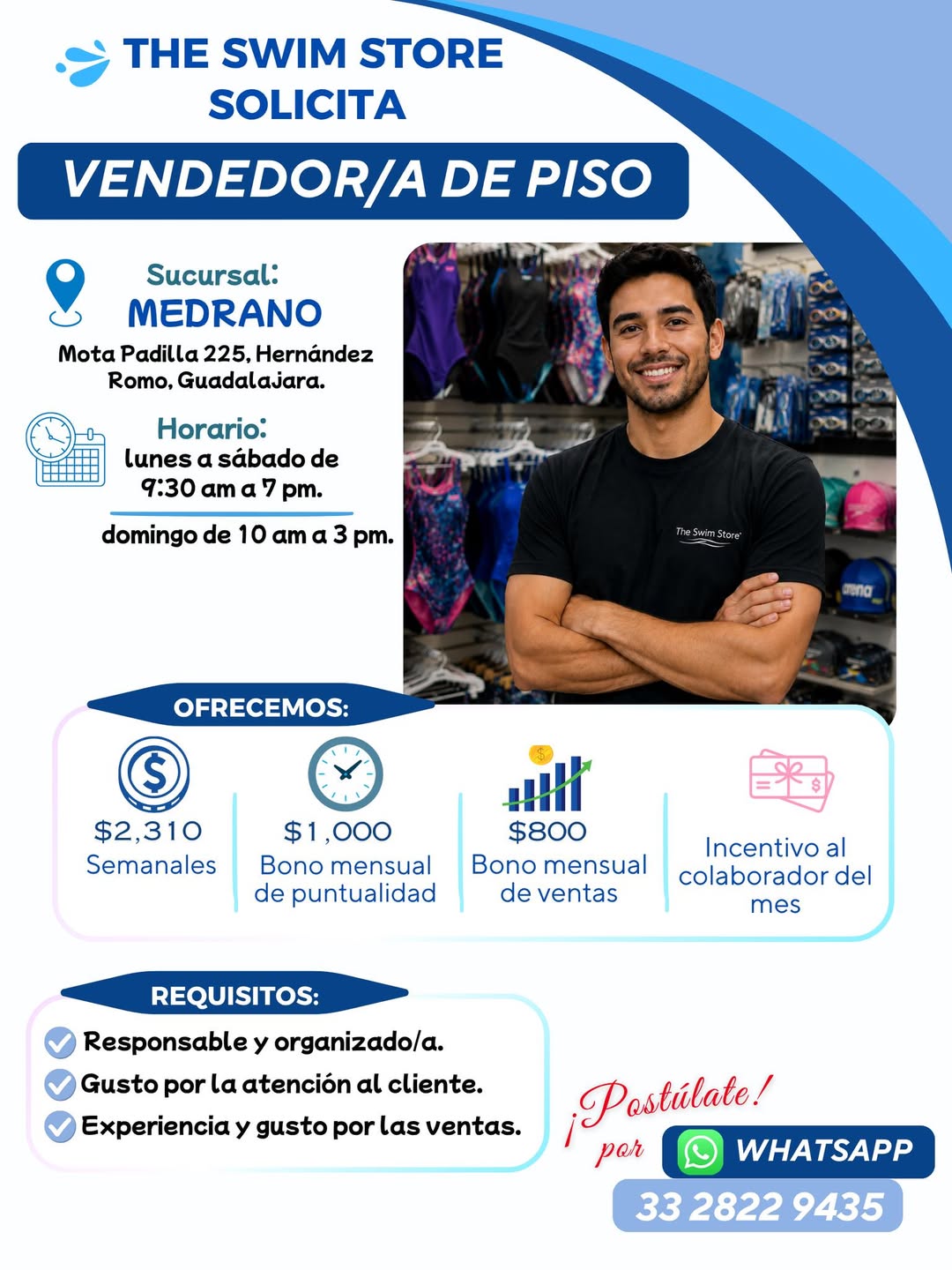 Vendedor/a de Piso