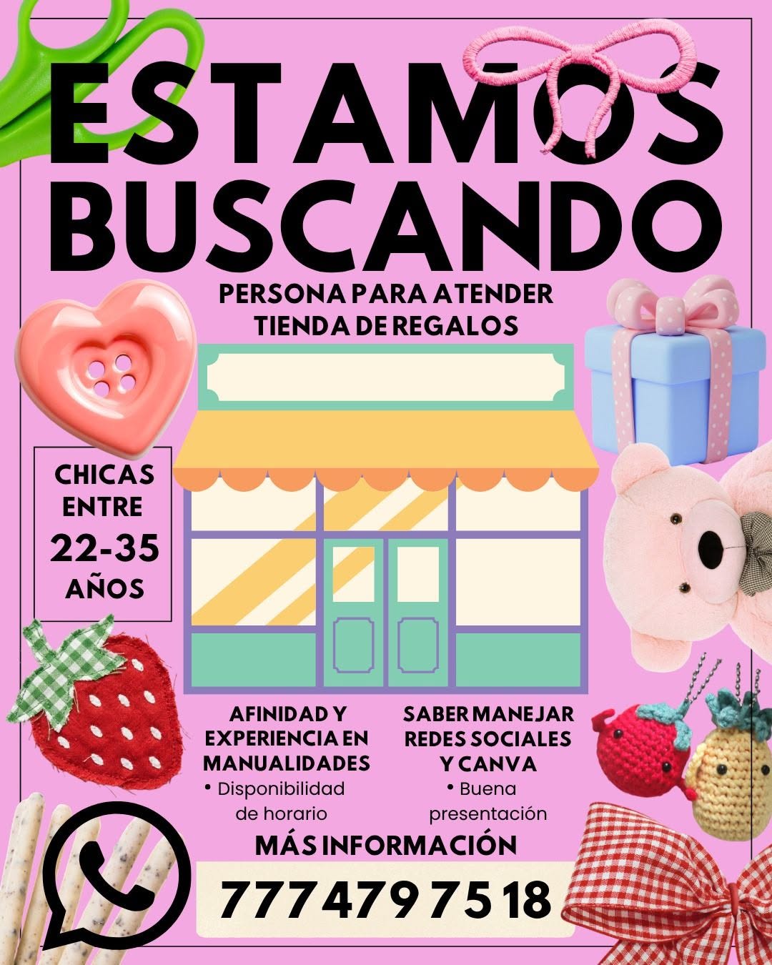 Atención en Tienda de Regalos