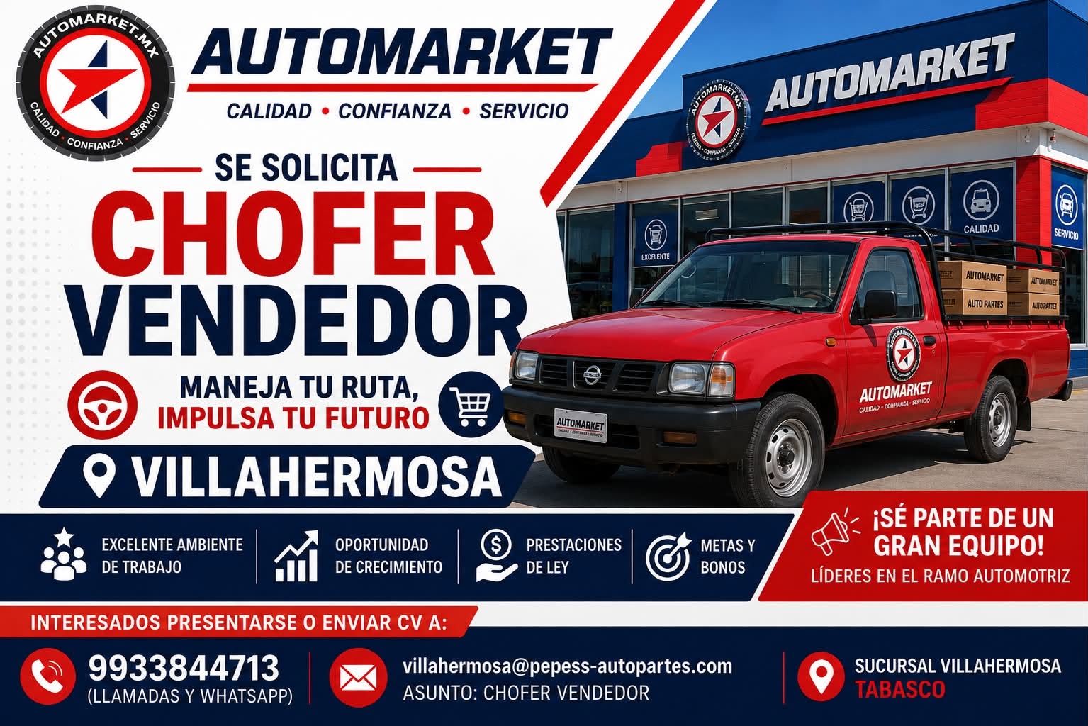 Chofer Vendedor