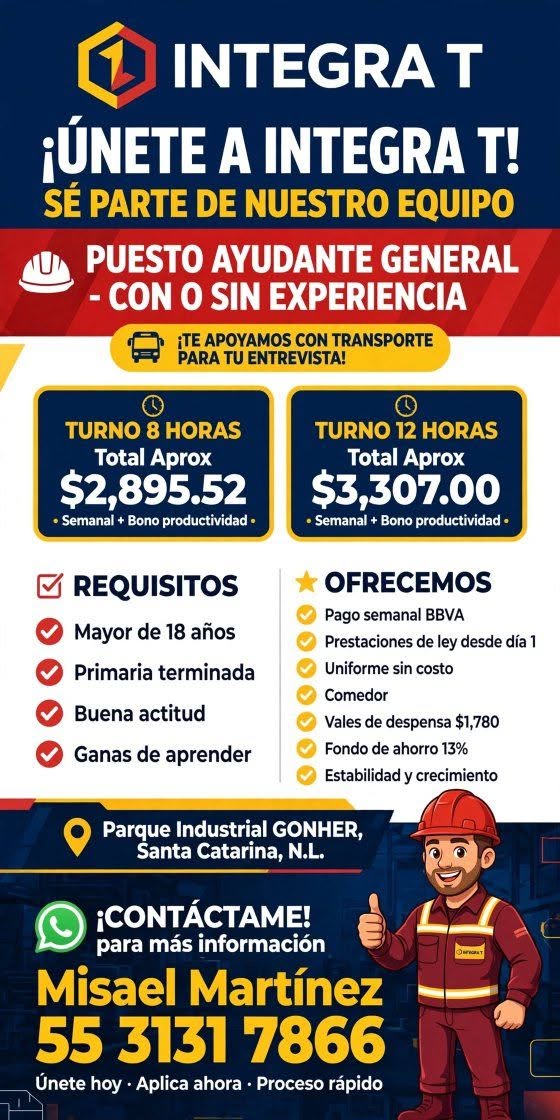 Vacante disponible