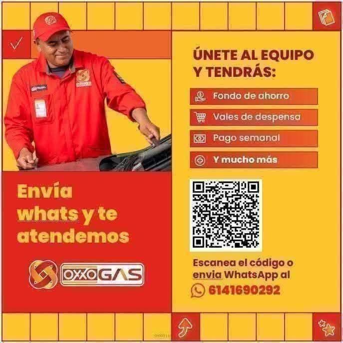 Empleado de OXXO GAS