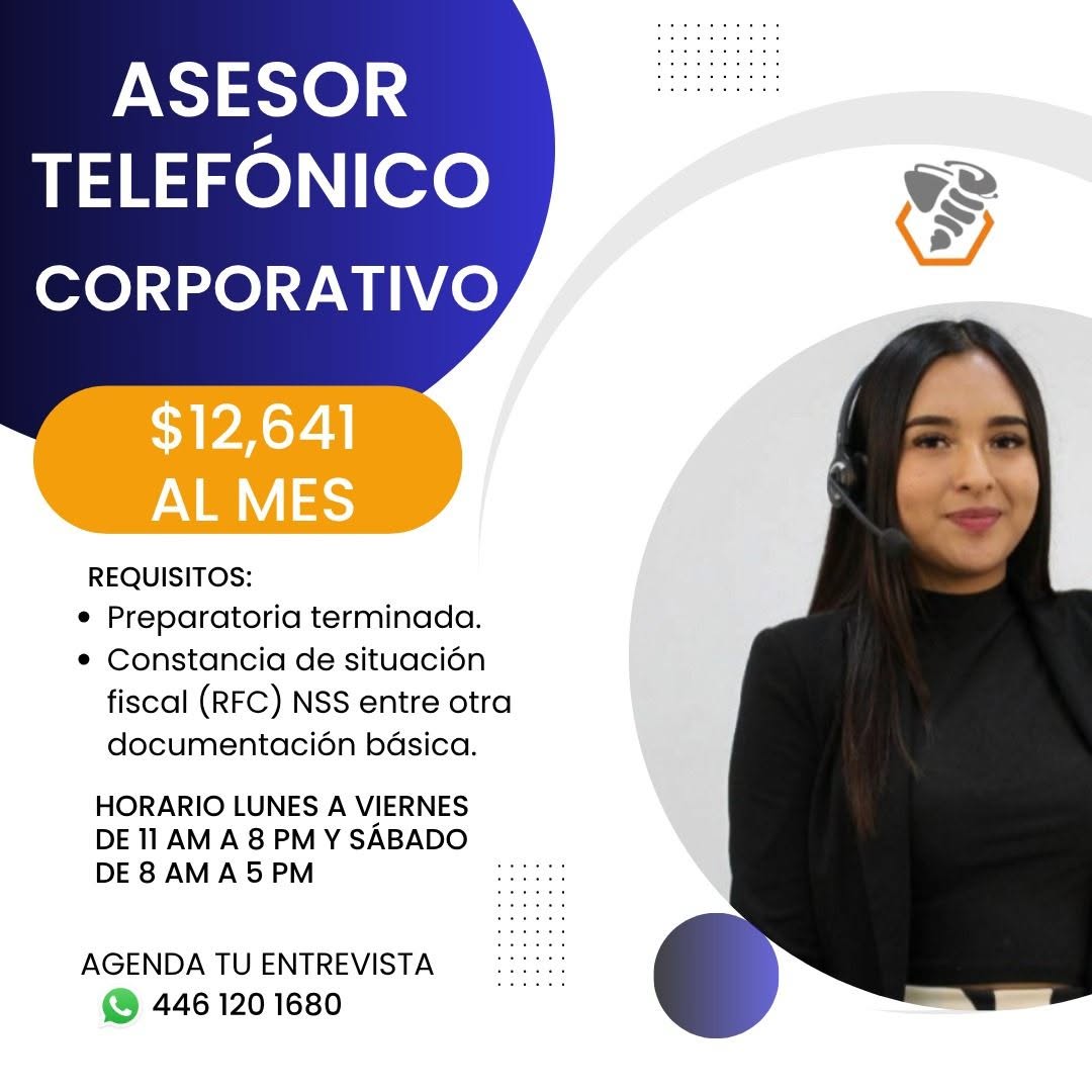 Asesor Telefónico Corporativo