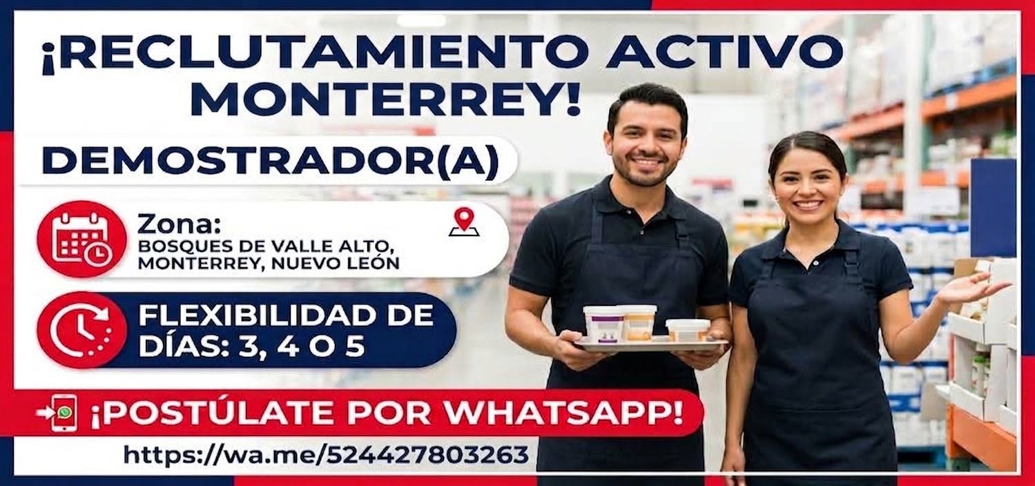 Demostrador(a) de Productos