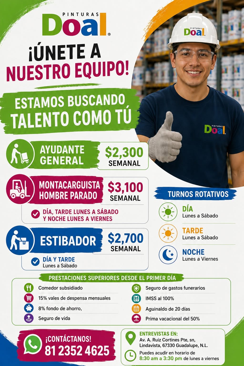 Vacante disponible