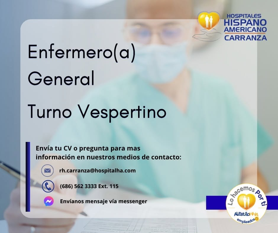 Enfermero(a) General