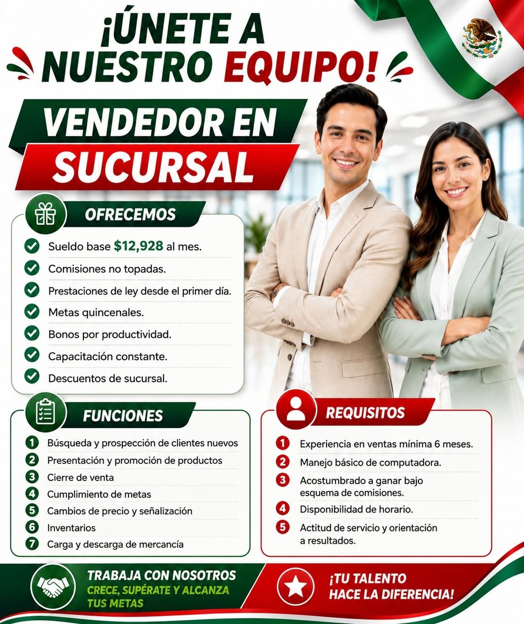 Vacante disponible