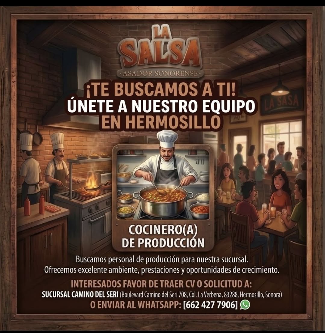Cocinero(a) de Producción