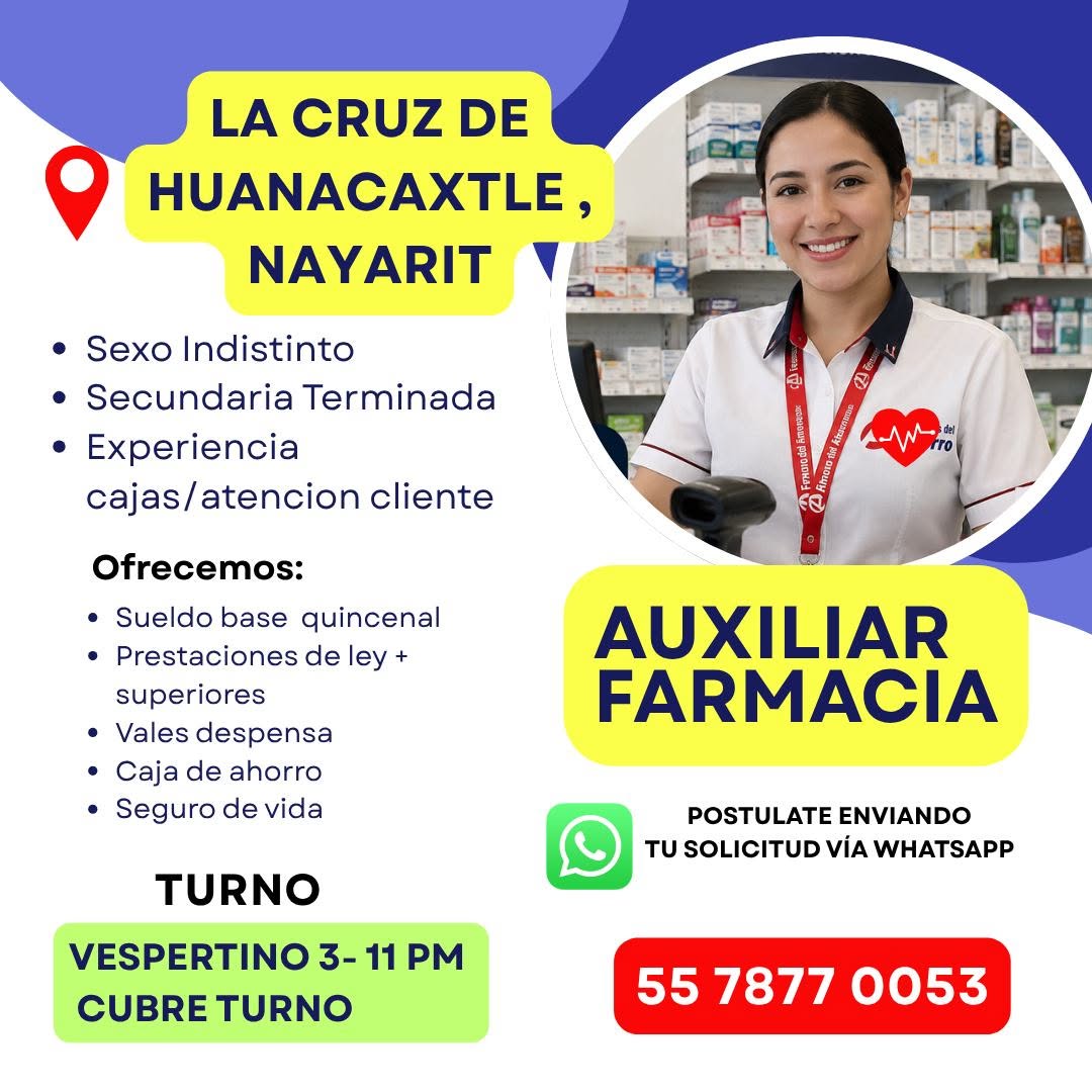 Auxiliar de Farmacia