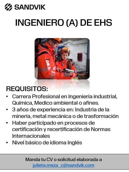 Ingeniero (a) EHS