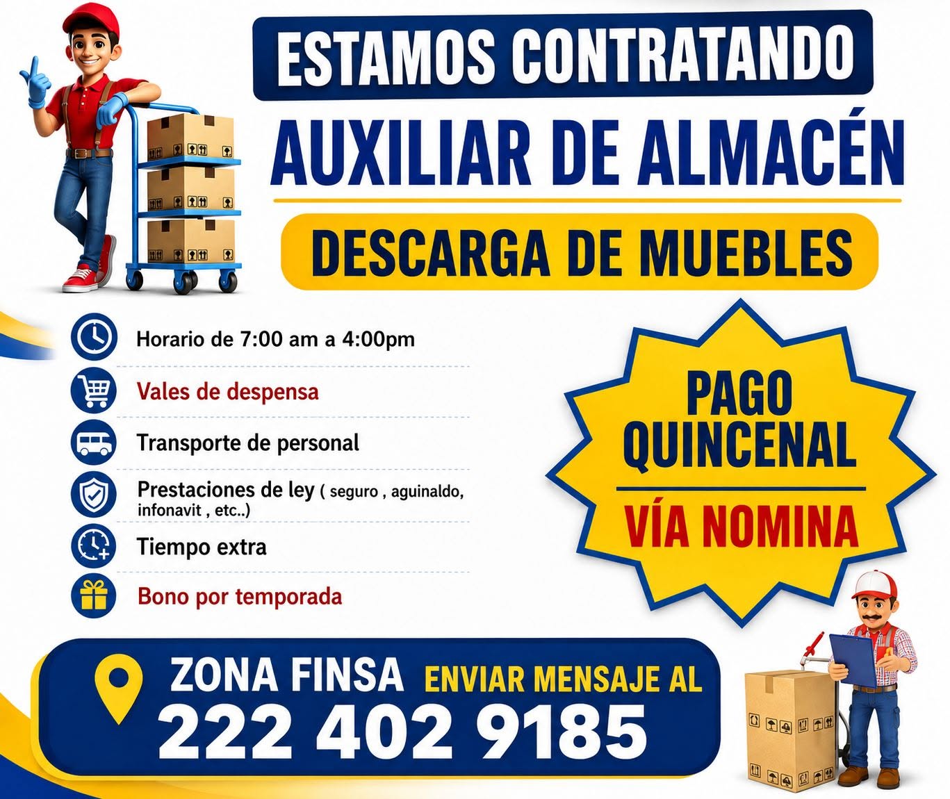 Auxiliar de Almacén