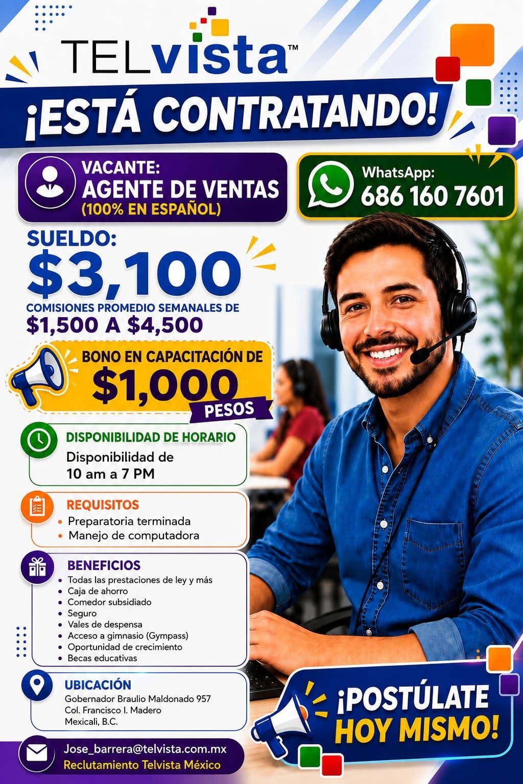 Agente de Ventas