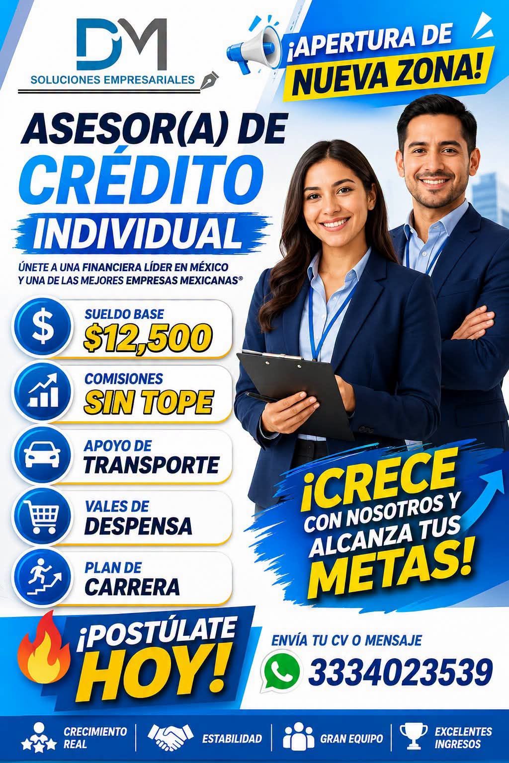 Asesor(a) de Crédito Individual