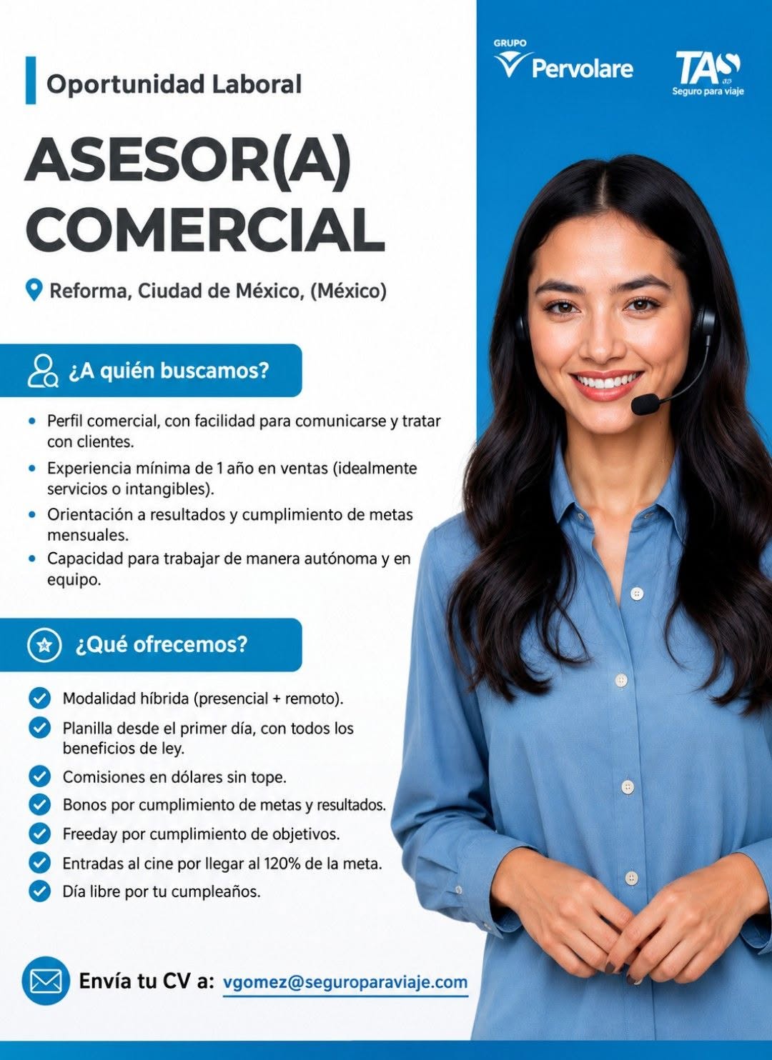 Vacante disponible