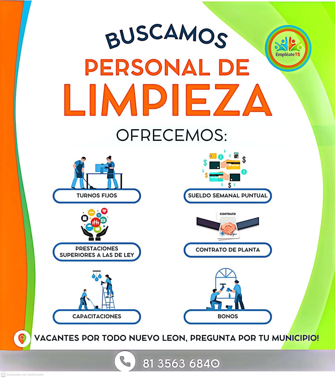 Personal de Limpieza