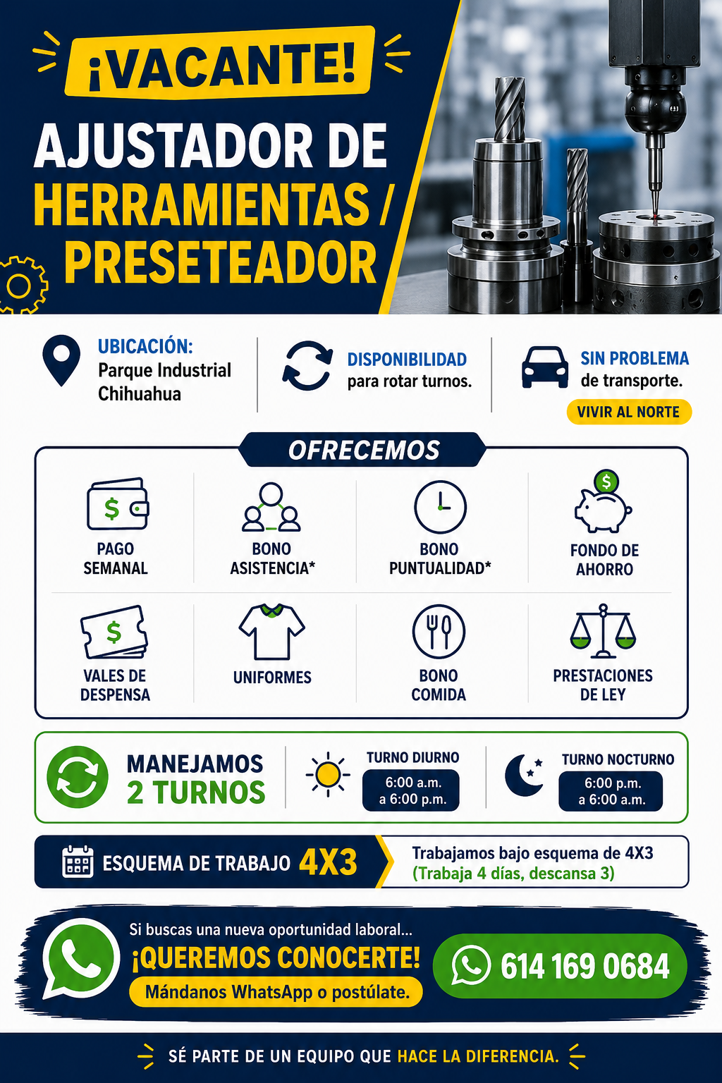 Ajustador de Herramientas Preseteador