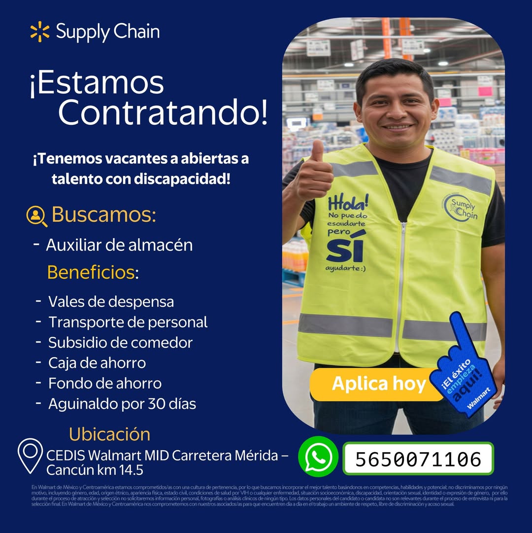 Auxiliar de Almacén