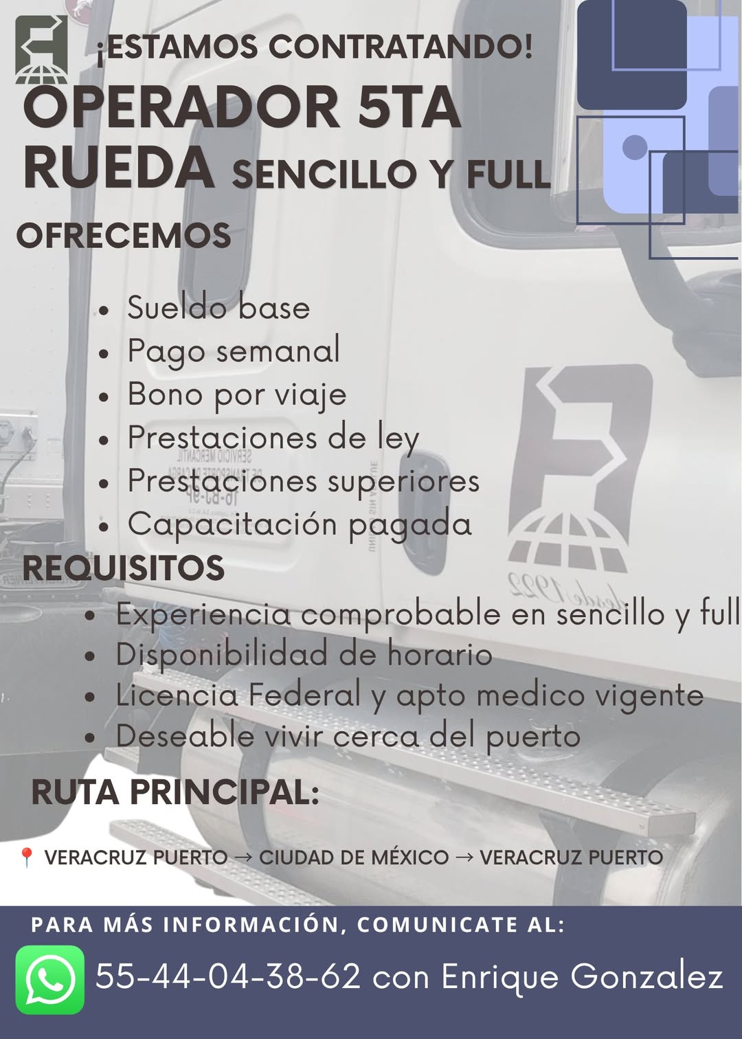 Operador 5ta Rueda