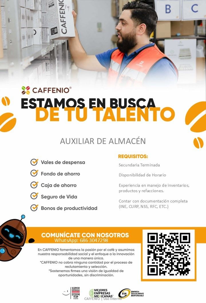 Auxiliar de Almacén