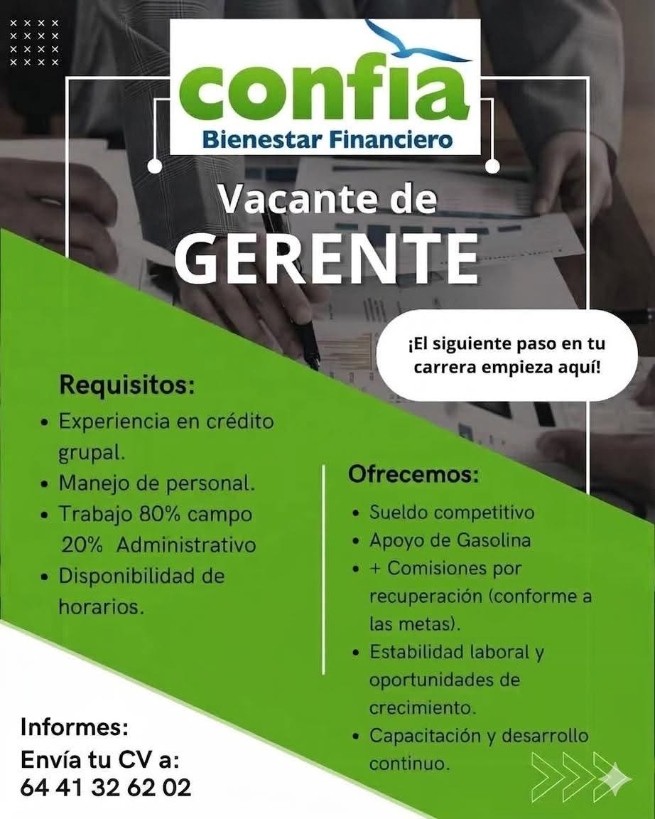 Gerente de Sucursal