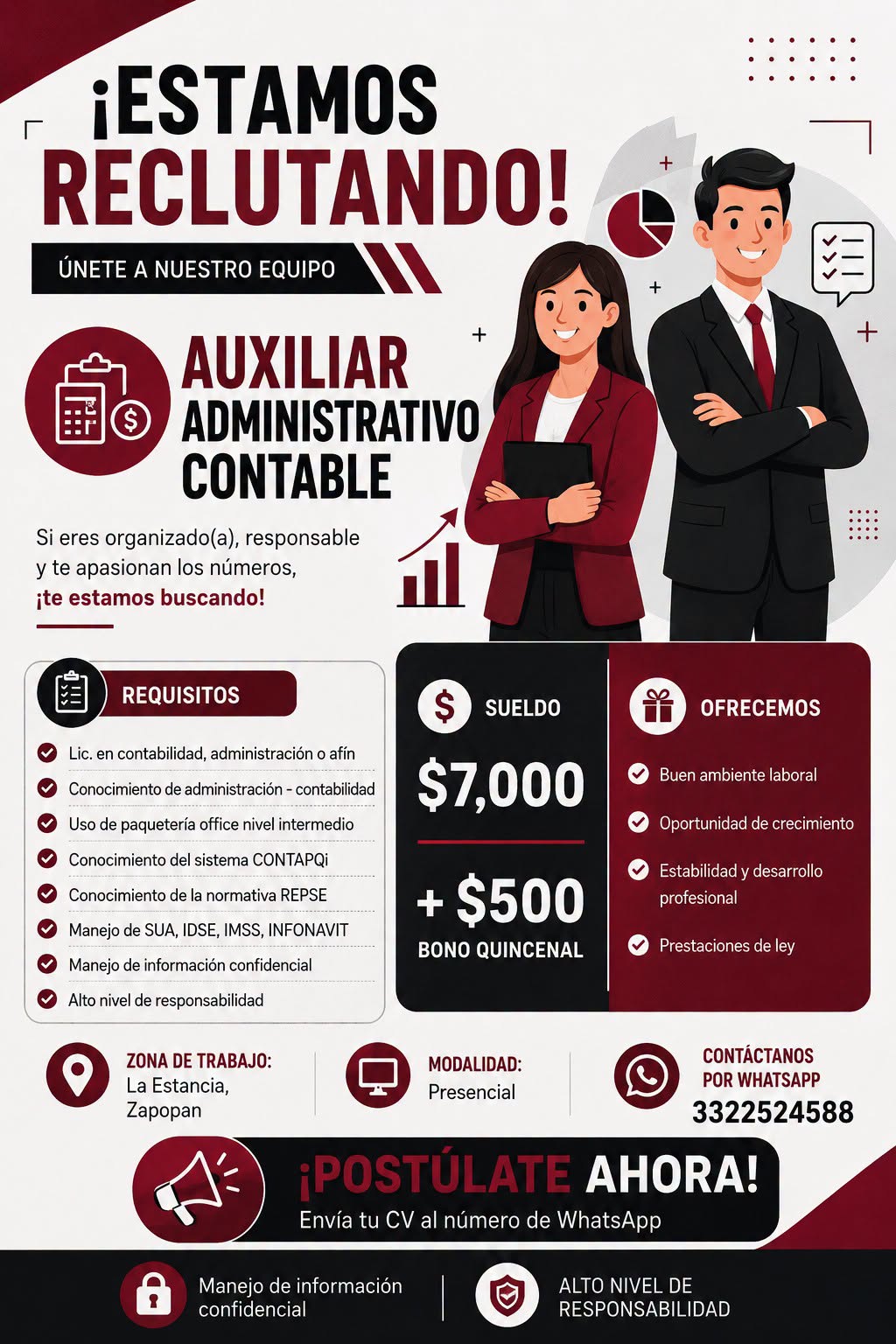 Auxiliar de Recursos Humanos