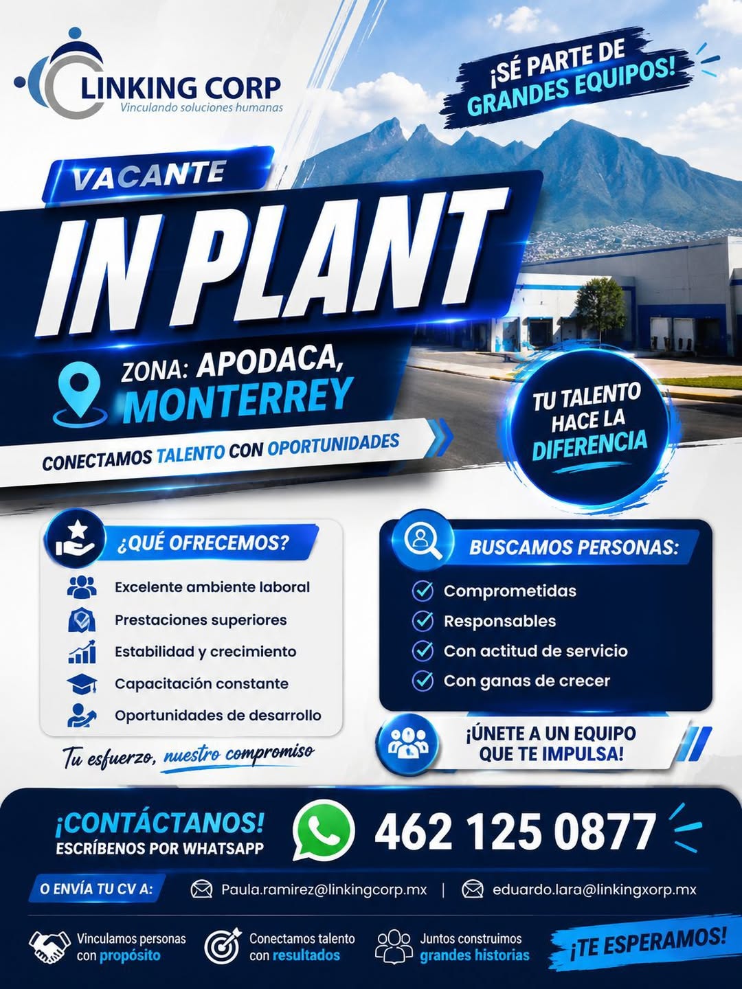 Vacante en planta