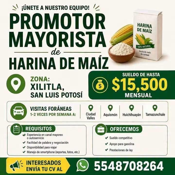 Promotor/a Mayorista