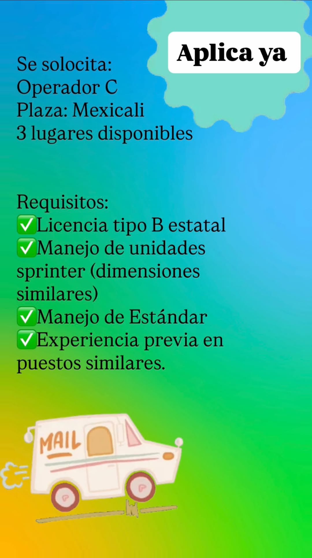 Chofer de reparto