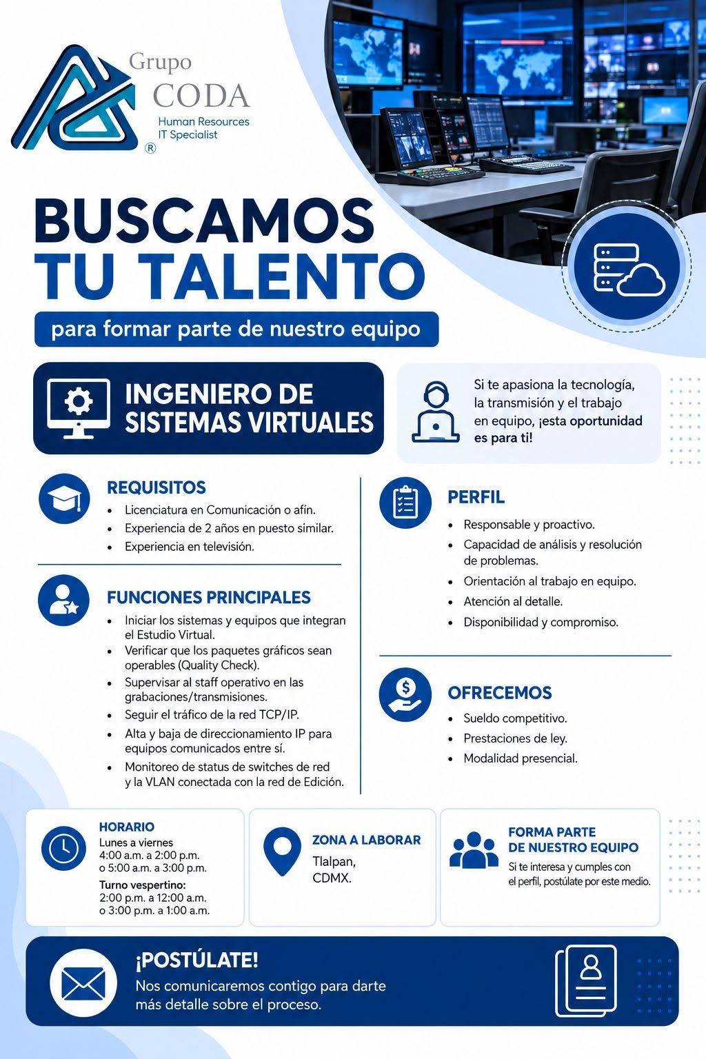 Ingeniero de Sistemas Virtuales