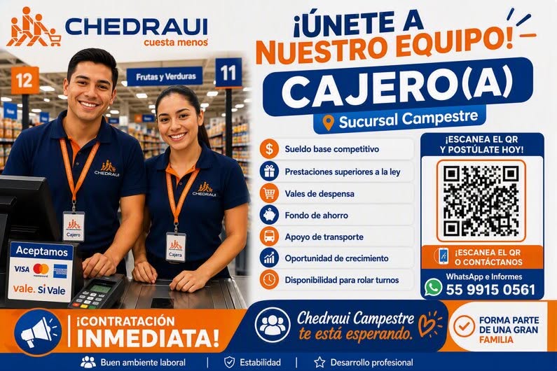 Cajero(a)
