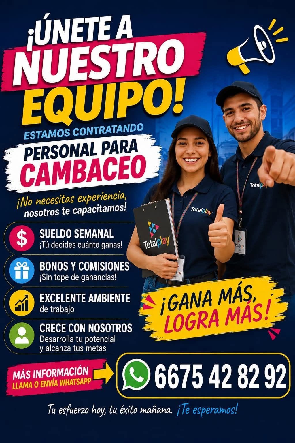 Personal para Cambaceo