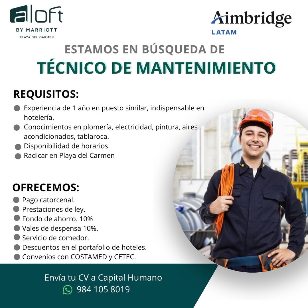 Técnico de Mantenimiento