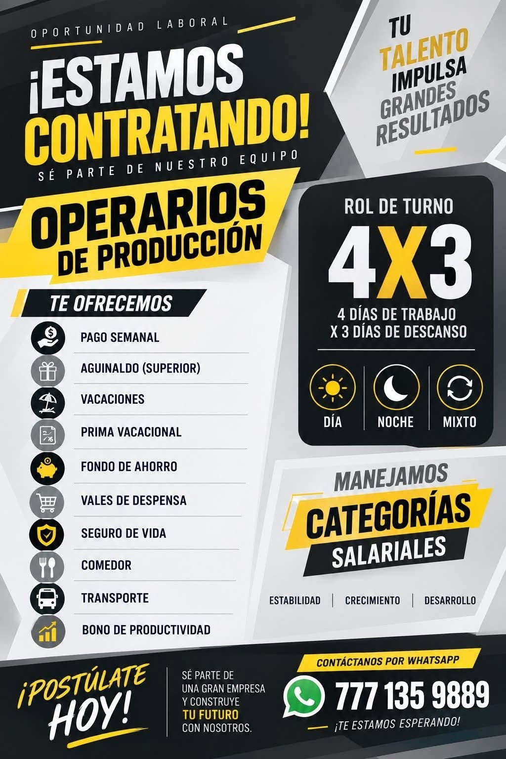 Operario de Producción