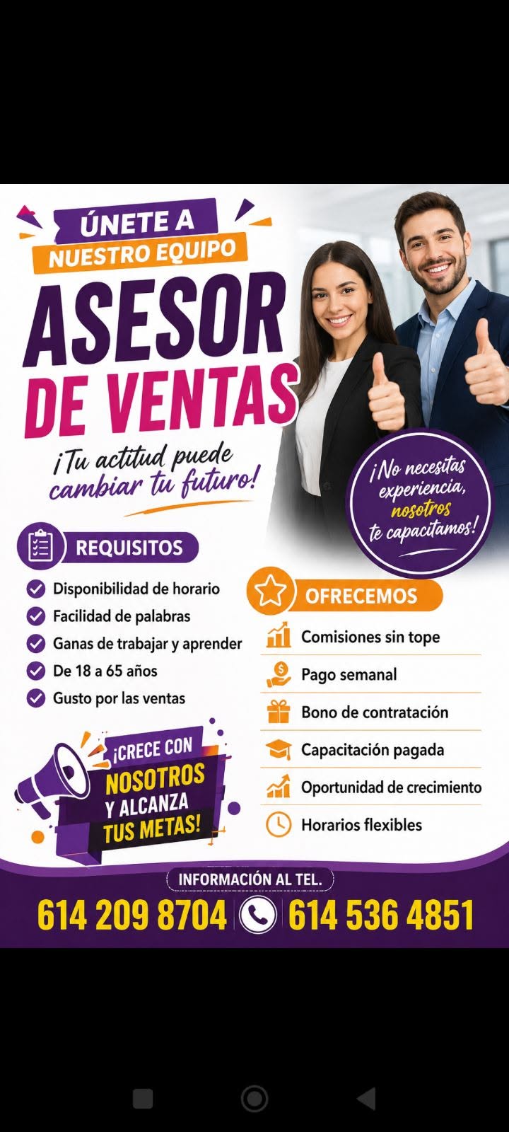 Asesor de Ventas