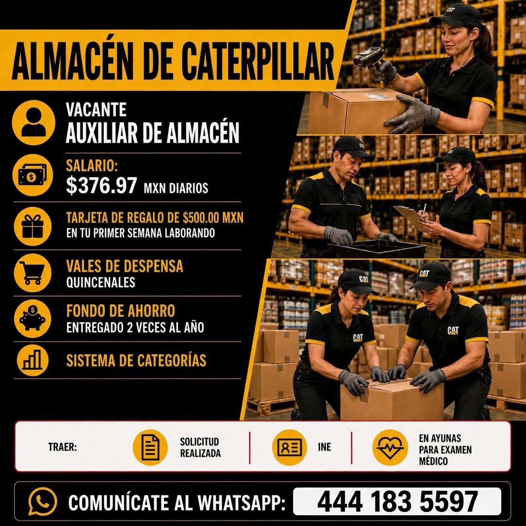 Auxiliar de Almacén