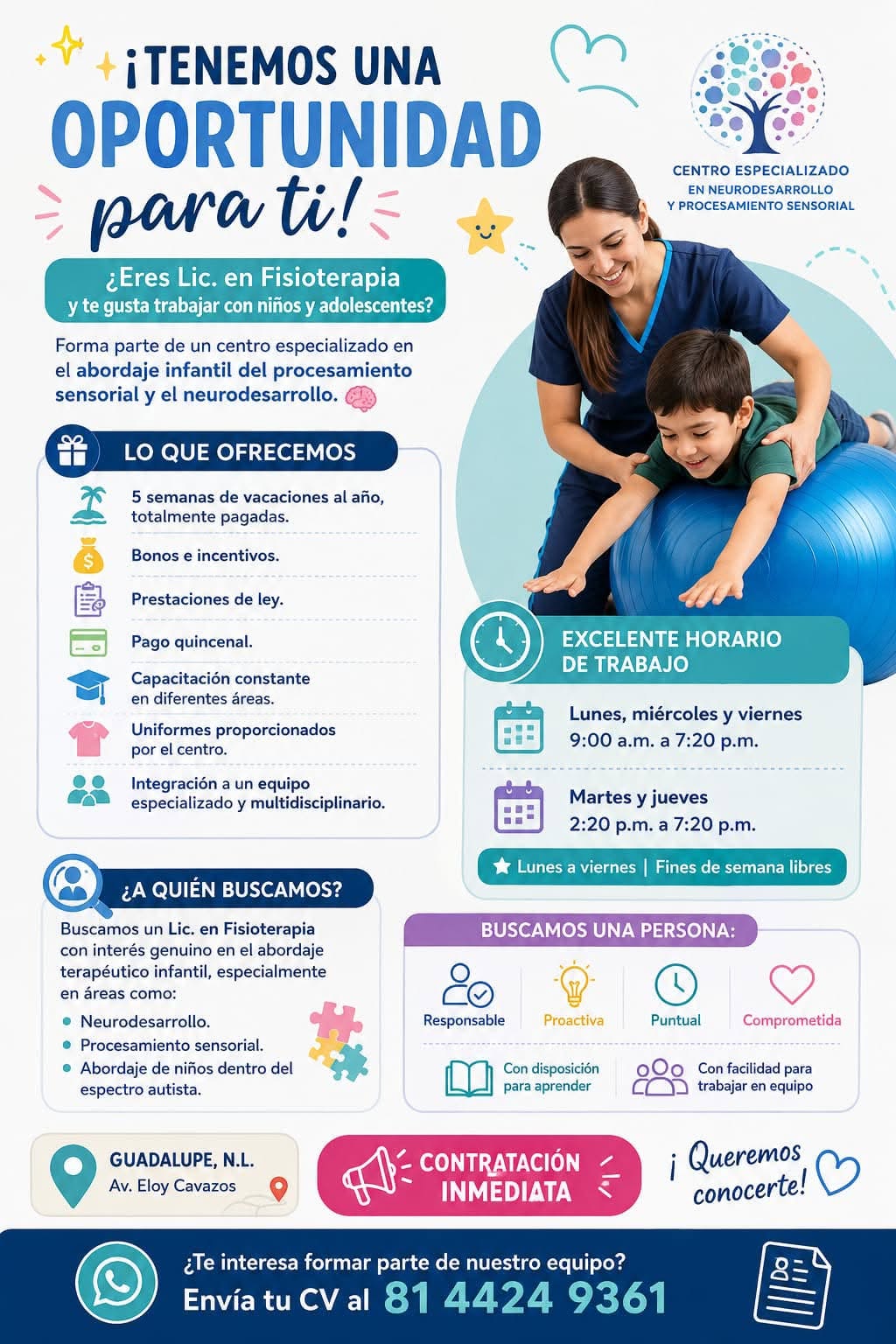 Licenciado en Fisioterapia