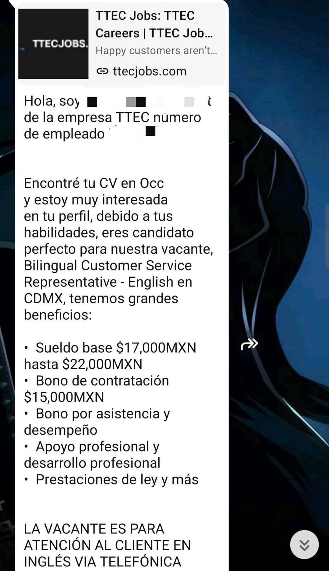 Bilingual Customer Service Representative