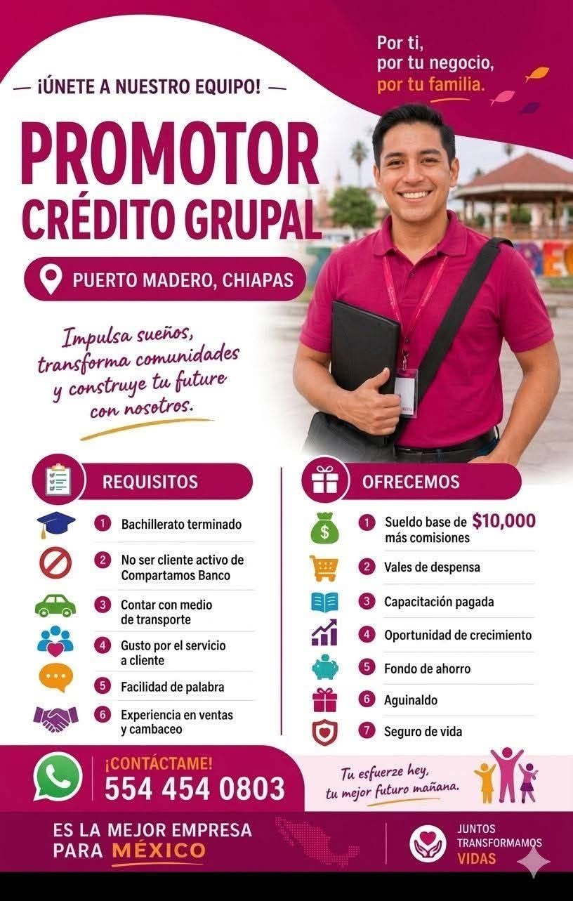 Promotor de crédito Grupal