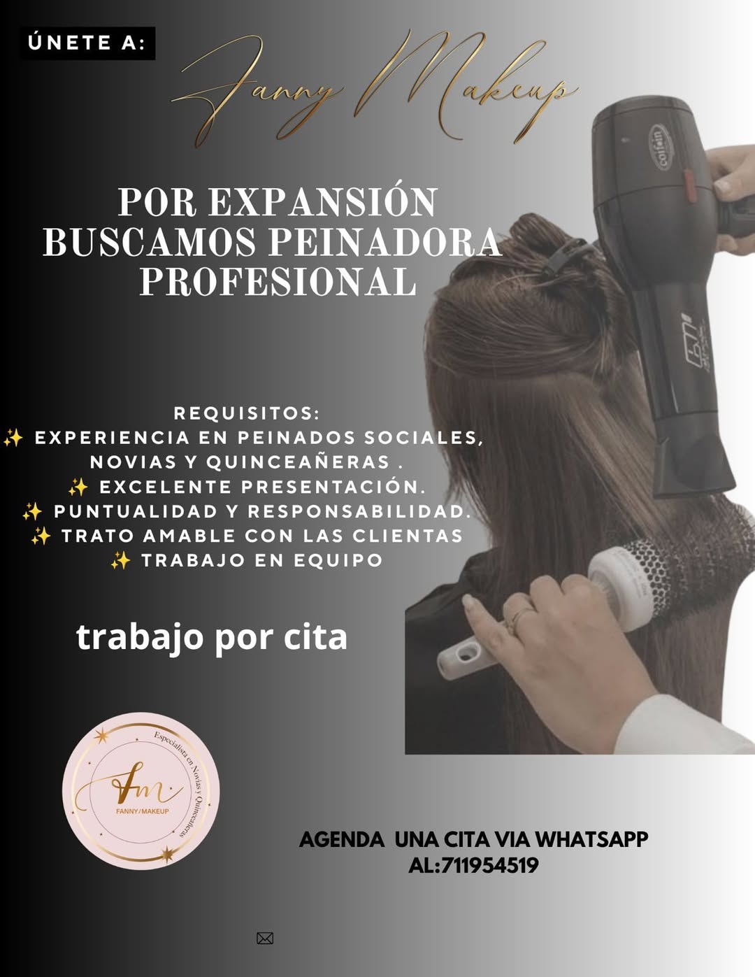 Peinadora Profesional