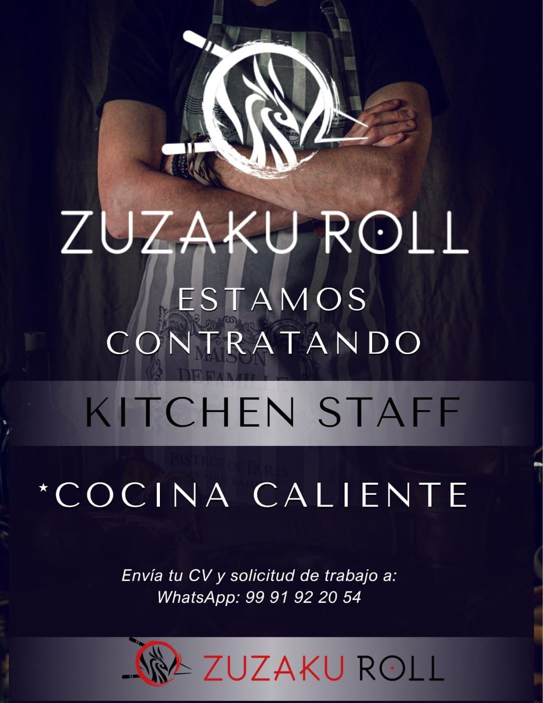 Personal para Cocina Caliente