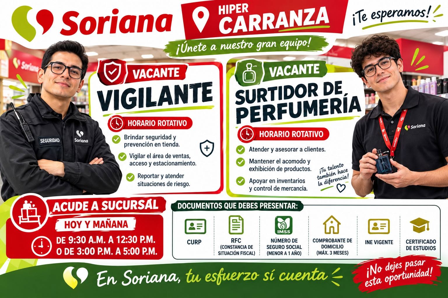 Vacante disponible