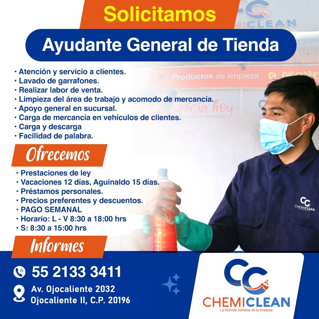 Ayudante General de Tienda