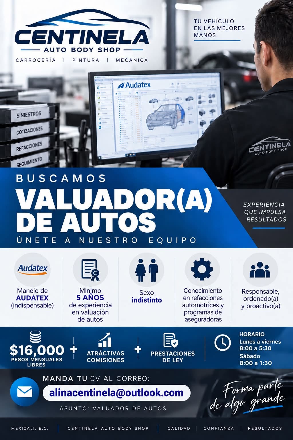 Valuador(a) de Autos